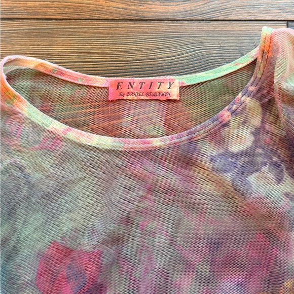 Vintage Y2K Entity Small Sheer Top by Daniel Benjamin - Picture 9 of 13